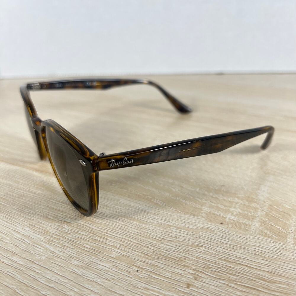 Ray-Ban RB4258 710/11 Polished Tortoise Full Rim Eyeglasses READ DESC 50-20-145 - Picture 11 of 15